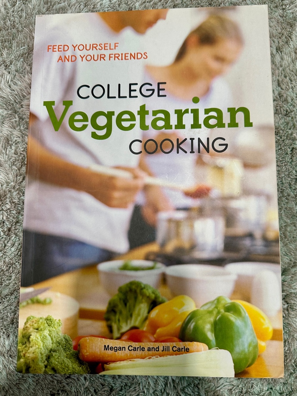 College Vegetarian Cooking Cookbook - Green
